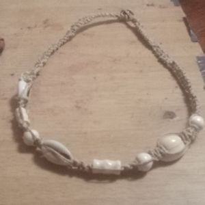I am selling a cowie hemp cord neck lace hand made